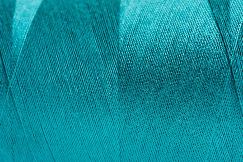blue cotton thread